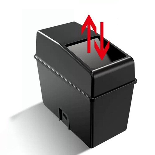 Garbage bin storage with fixed - bin,