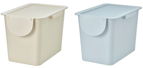 Tröskning bin with lid - trÖskning,