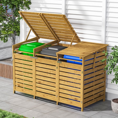 Triple wheelie bin hideaway - triple,