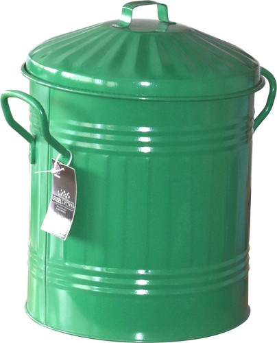 13l extra large dustbin green - 13l,