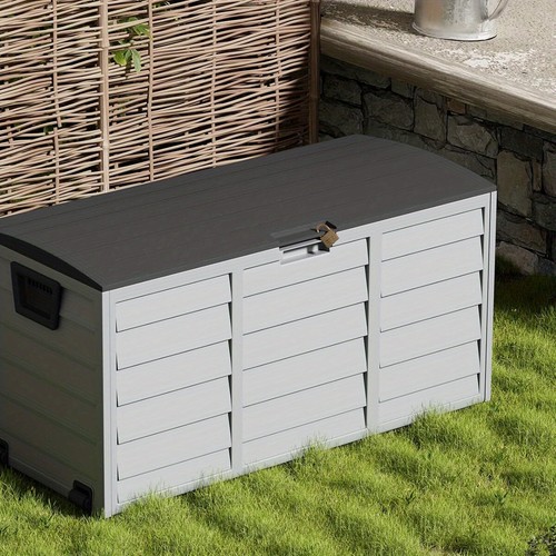 Large plastic garden storage - large,