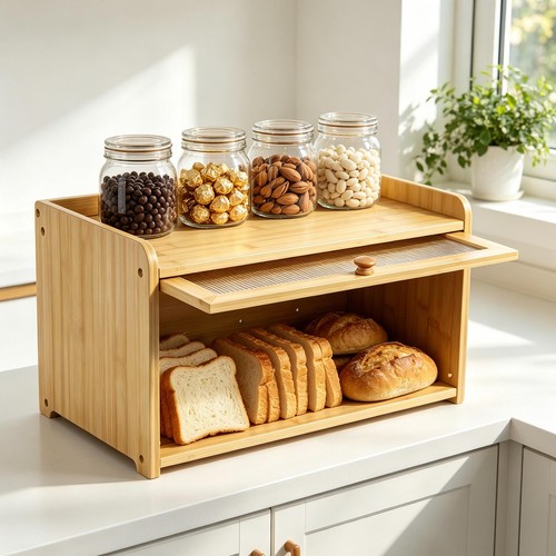 Bamboo wooden bread - wooden,