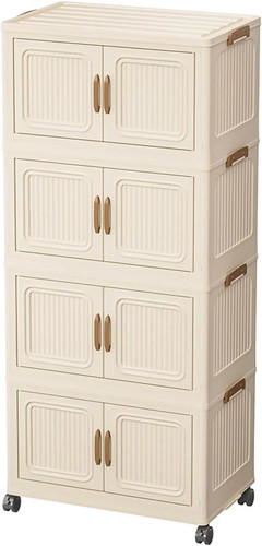 Foldable stackable storage - stackable,