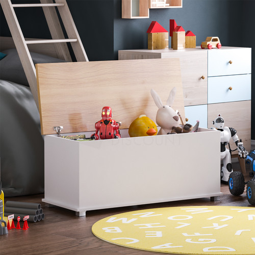 Toy chest box large - box, wooden