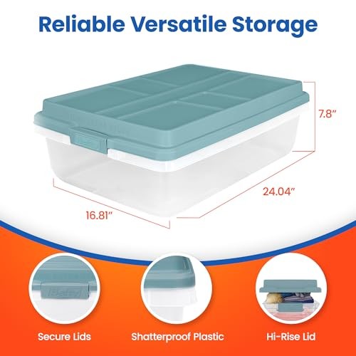 Hefty quart rise - hi-rise, storage
